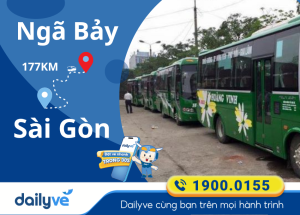 Vé xe từ Ngã Bảy đi Sài Gòn