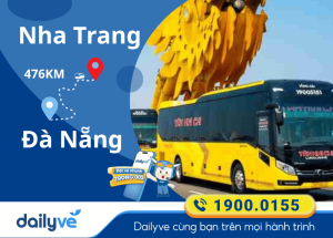 Vé xe từ Nha Trang đi Đà Nẵng