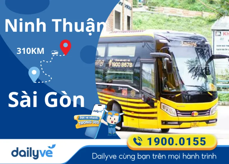 Vé xe từ Ninh Thuận đi Sài Gòn