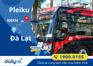 Vé xe từ Pleiku đi Đà Lạt