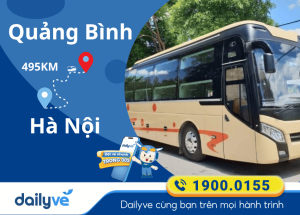 Vé xe từ Quảng Bình đi Hà Nội