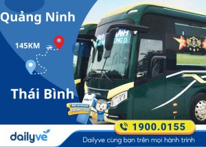 Vé xe từ Quảng Ninh đi Thái Bình
