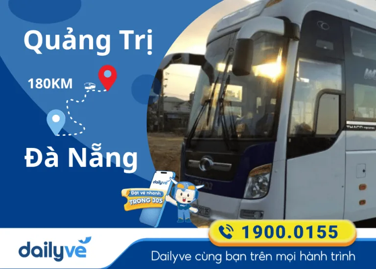 Vé xe từ Quảng Trị đi Đà Nẵng