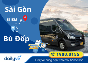 Vé xe từ Sài Gòn đi Bù Đốp