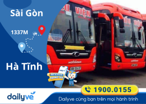 Vé xe từ Sài Gòn đi Hà Tĩnh