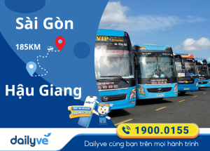 Vé xe từ Sài Gòn đi Hậu Giang