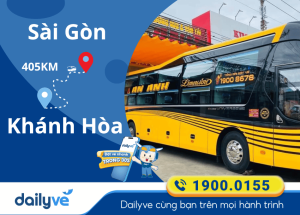 Vé xe từ Sài Gòn đi Khánh Hòa