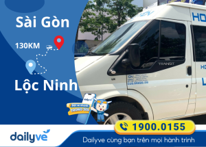 Vé xe từ sài Gòn đi Lộc Ninh