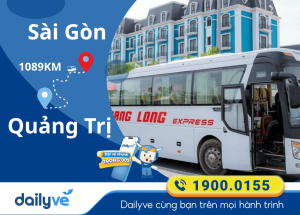 Vé xe từ Sài Gòn đi Quảng Trị
