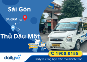 Vé xe từ Sài Gòn đi Thủ Dầu Một