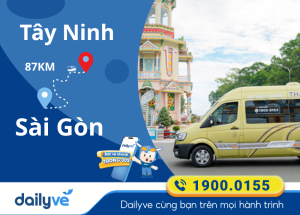 Vé xe từ Tây Ninh đi Sài Gòn