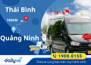 Vé xe từ Thái Bình đi Quảng Ninh