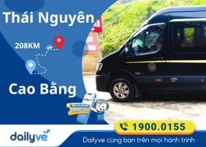 Vé xe từ Thái Nguyên đi Cao Bằng