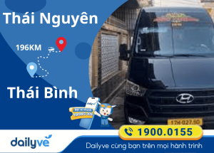 Vé xe từ Thái Nguyên đi Thái Bình