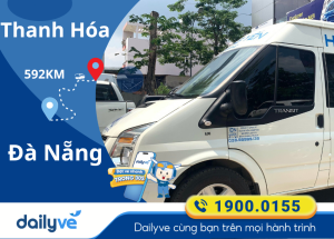 Vé xe từ Thanh Hóa đi Đà Nẵng