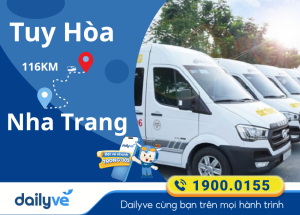 Vé xe từ Tuy Hòa đi Nha Trang