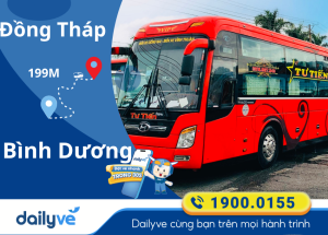 Vé xe từ Đồng Tháp đi Bình Dương