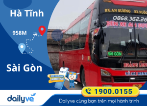 Vé xe từ Hà Tĩnh đi Sài Gòn