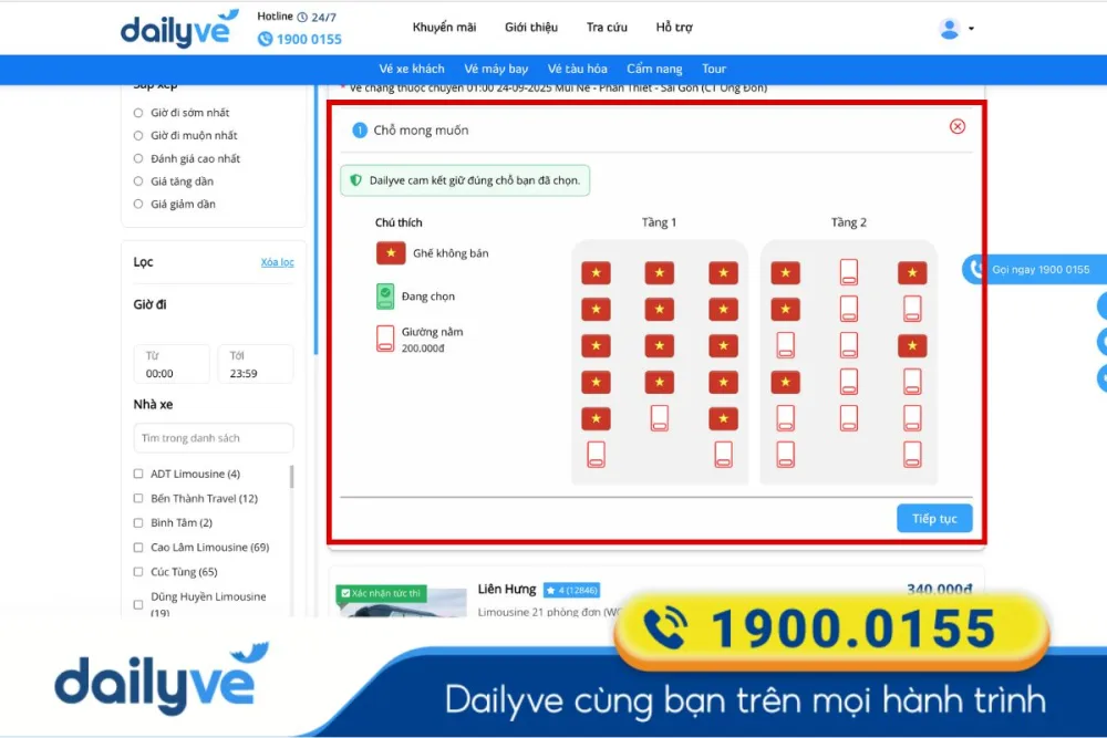 Xe Bình Thuận đi Sài Gòn