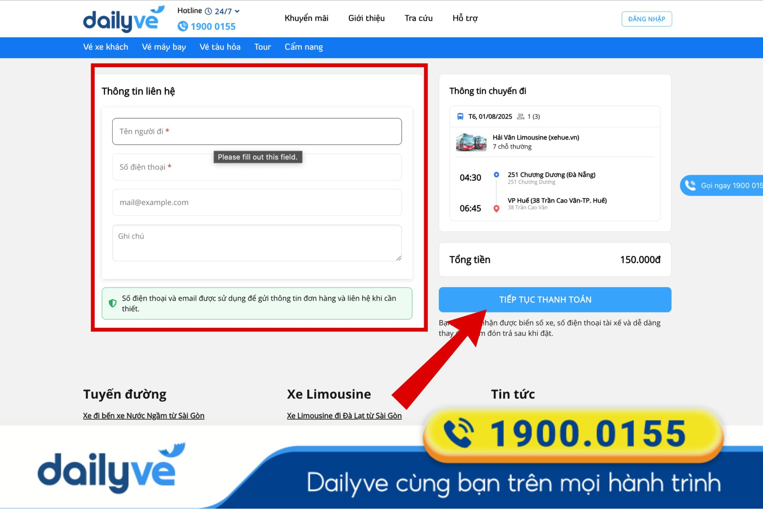 xe đà nẵng - huế