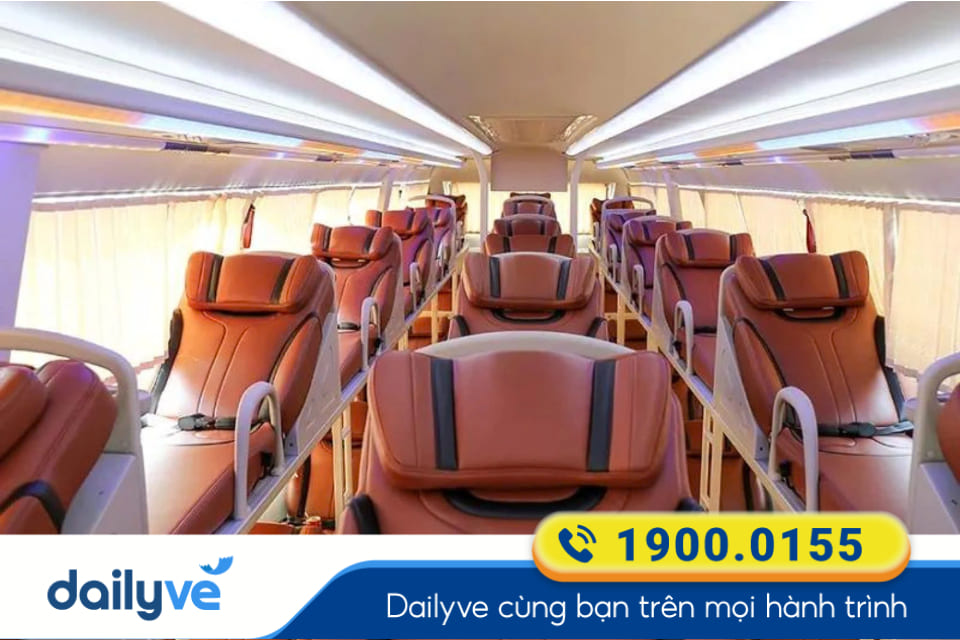 Xe giường nằm 40 chỗ chạy tuyến Sài Gòn đi Hải Phòng