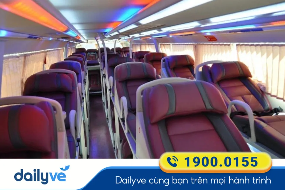 Xe giường nằm 45 chỗ từ Mỹ Tho đi Bến Tre
