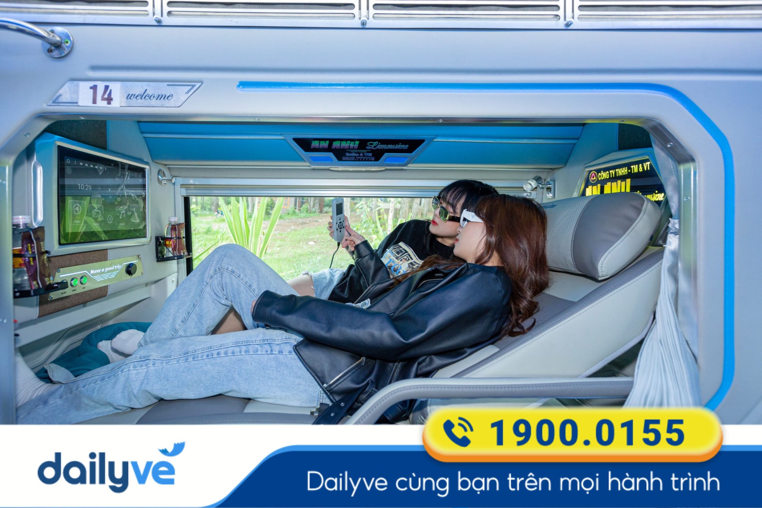xe giường nằm đôi sài gòn đà lạt