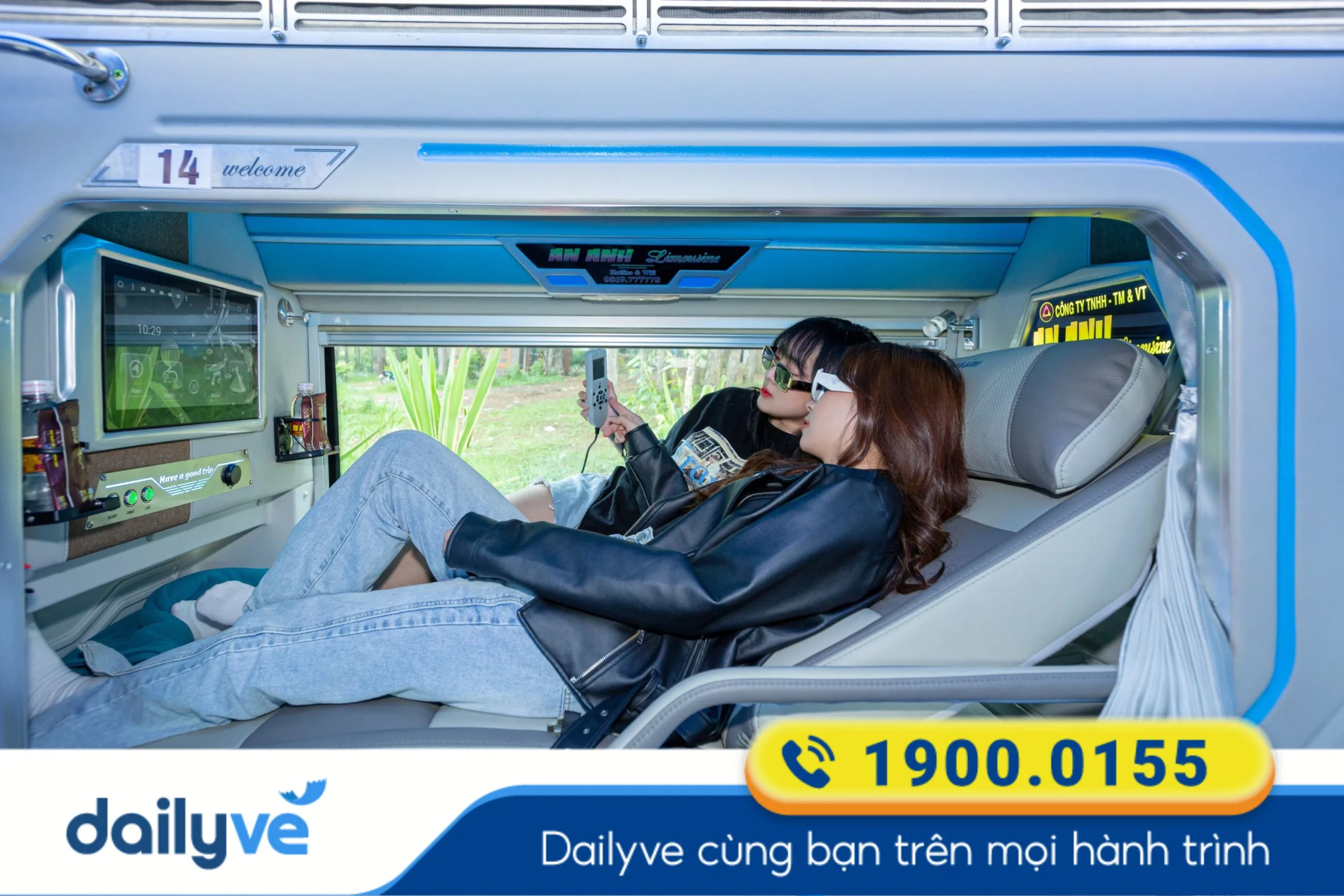 xe giường nằm đôi sài gòn đà lạt