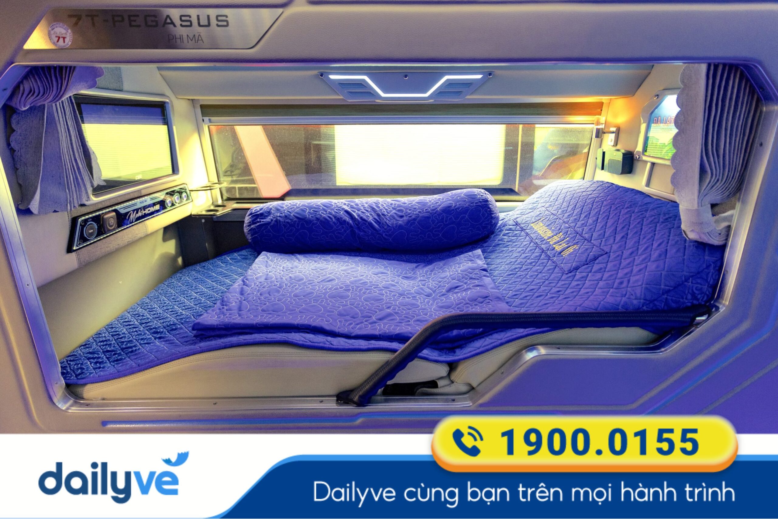xe giường nằm đôi sài gòn đà lạt