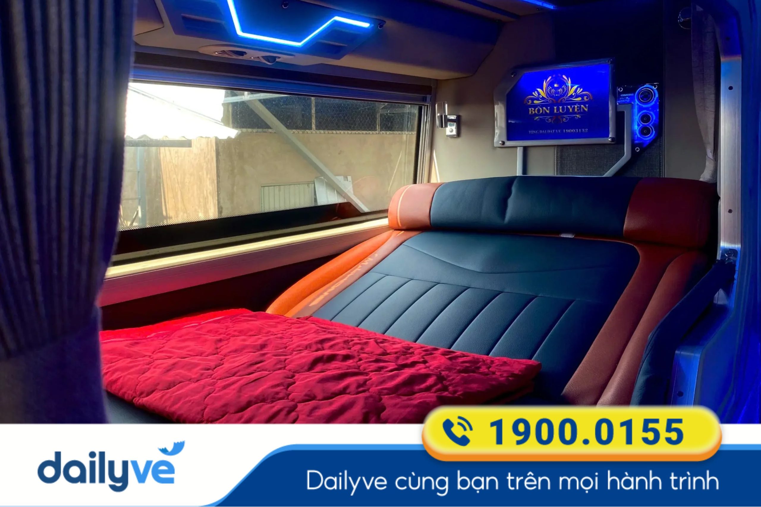 xe giường nằm đôi sài gòn đà lạt