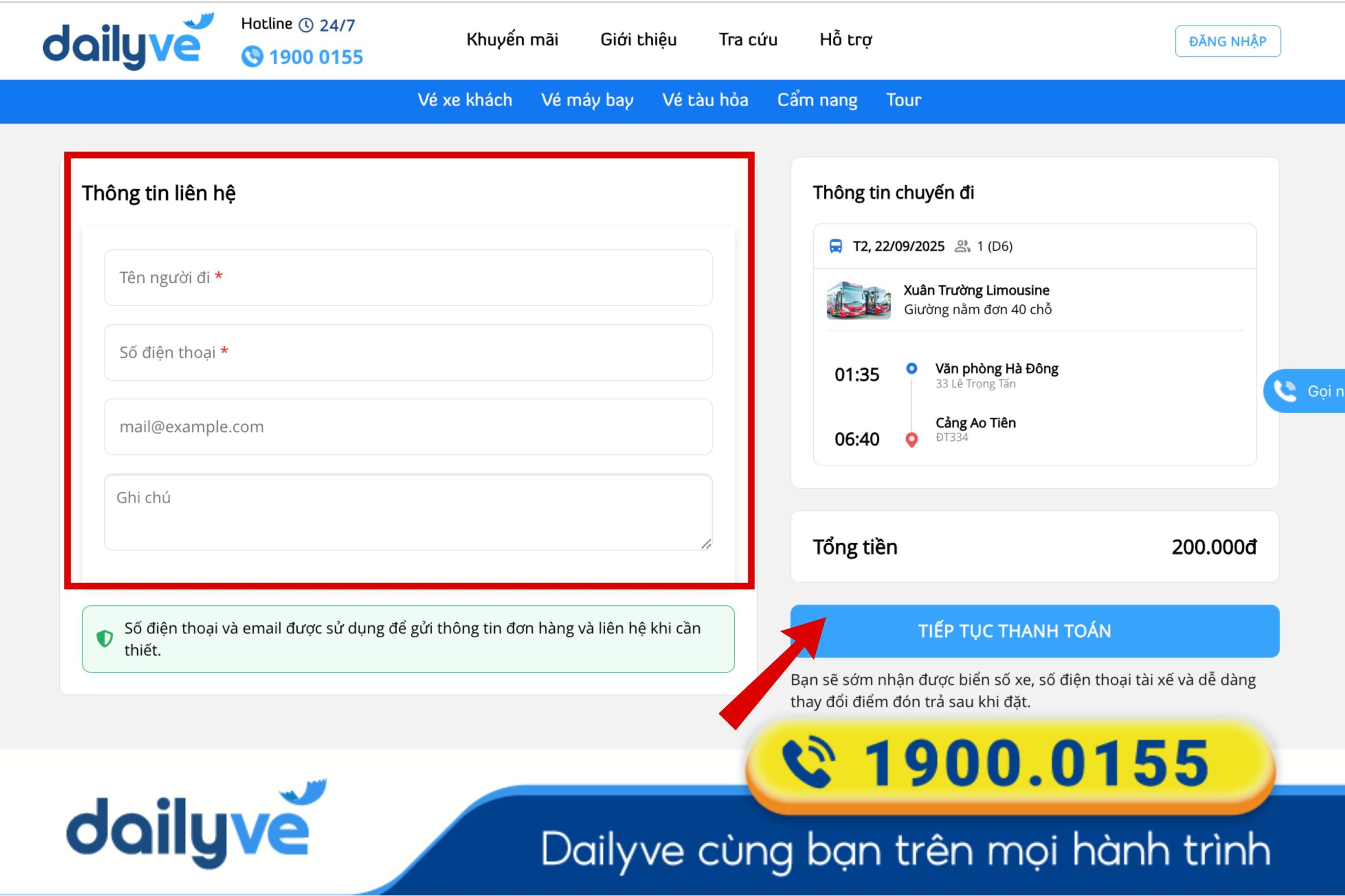 xe hà nội vân đồn