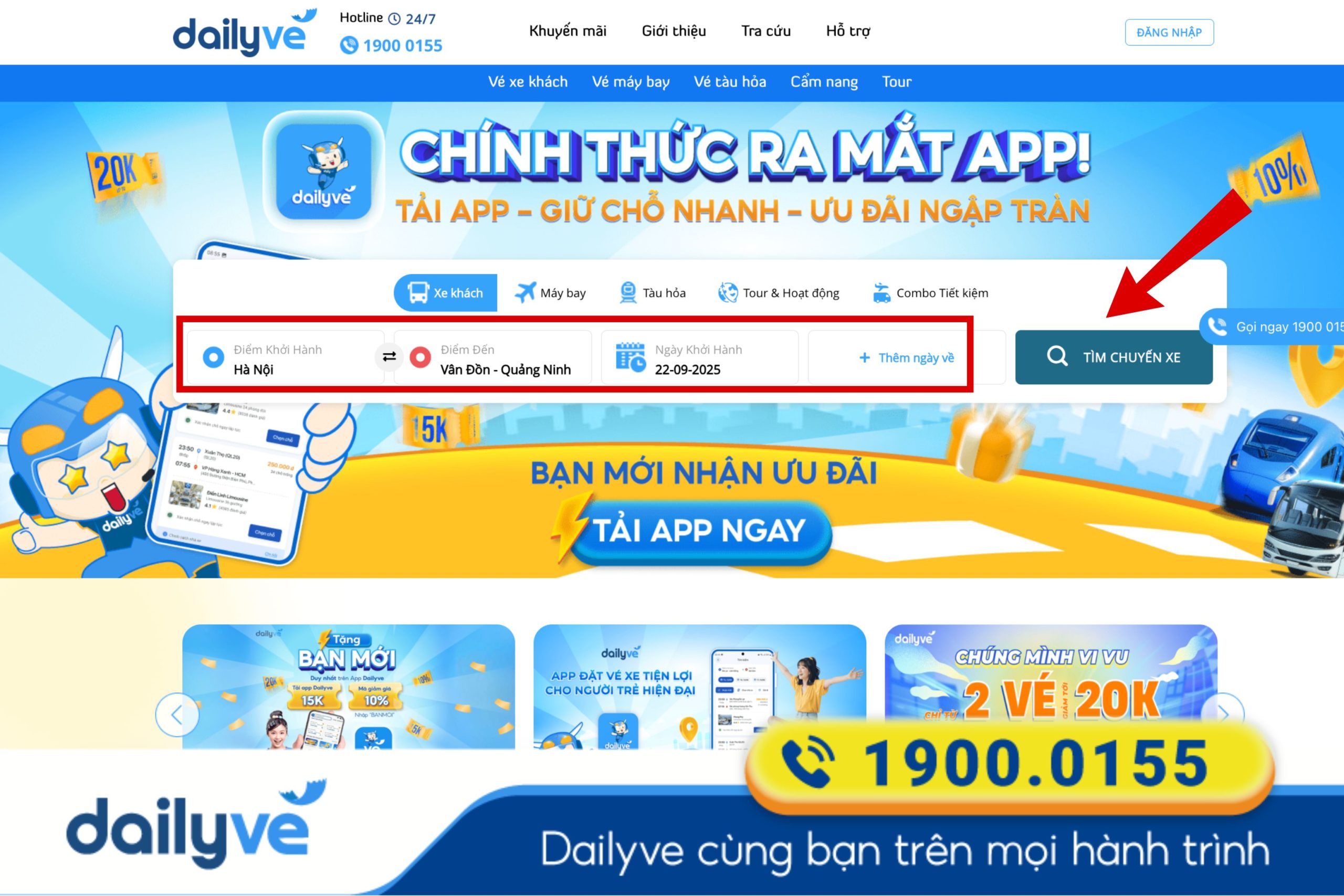 xe hà nội vân đồn