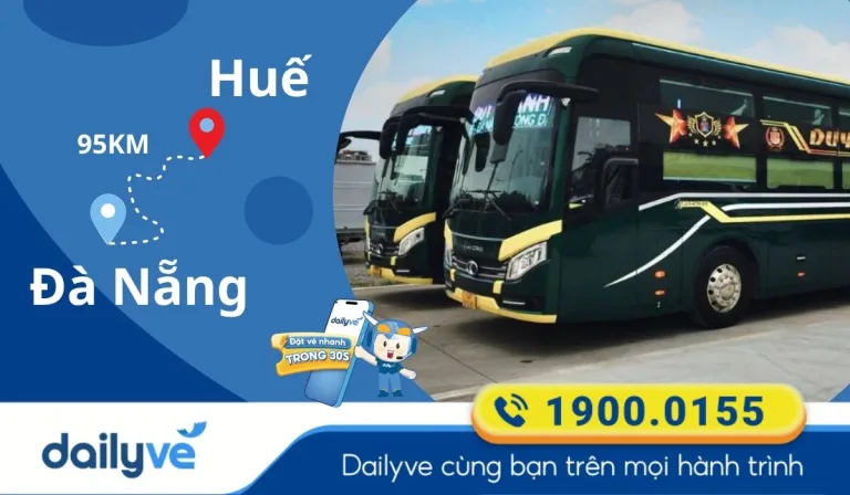 xe khách từ Huế đi Đà Nẵng