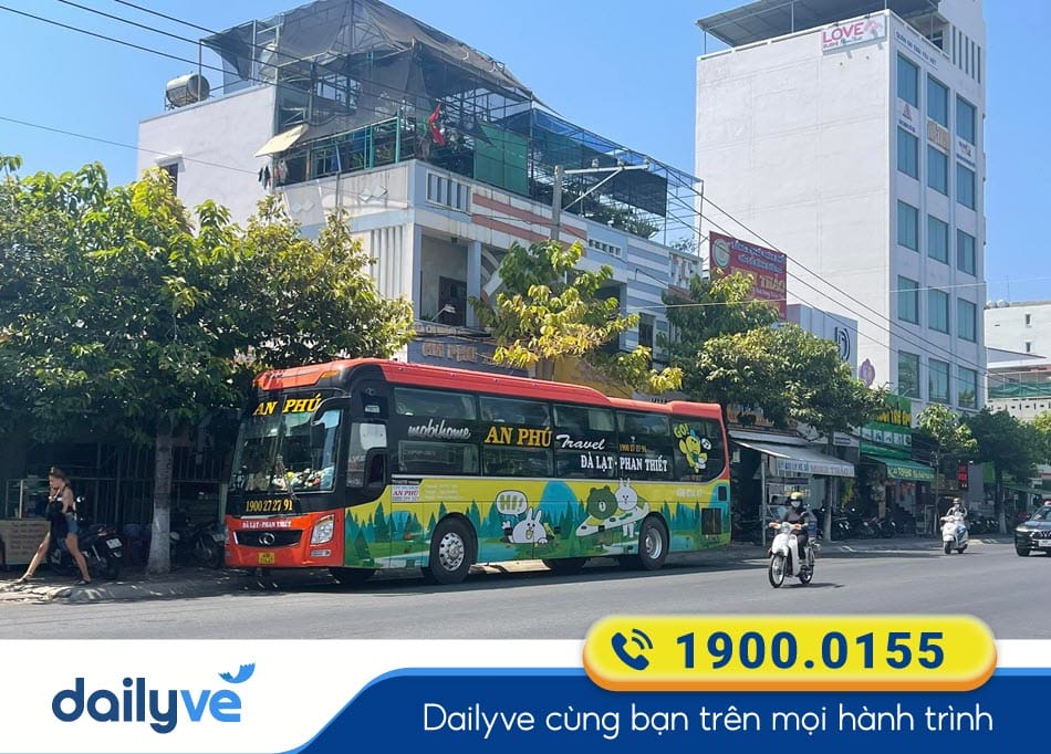 Xe khách An Phú Travel tuyến Quy Nhơn - Đà Lạt