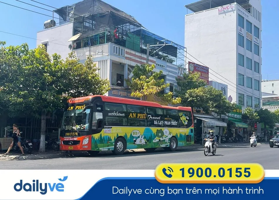 Xe khách An Phú Travel tuyến Quy Nhơn - Đà Lạt