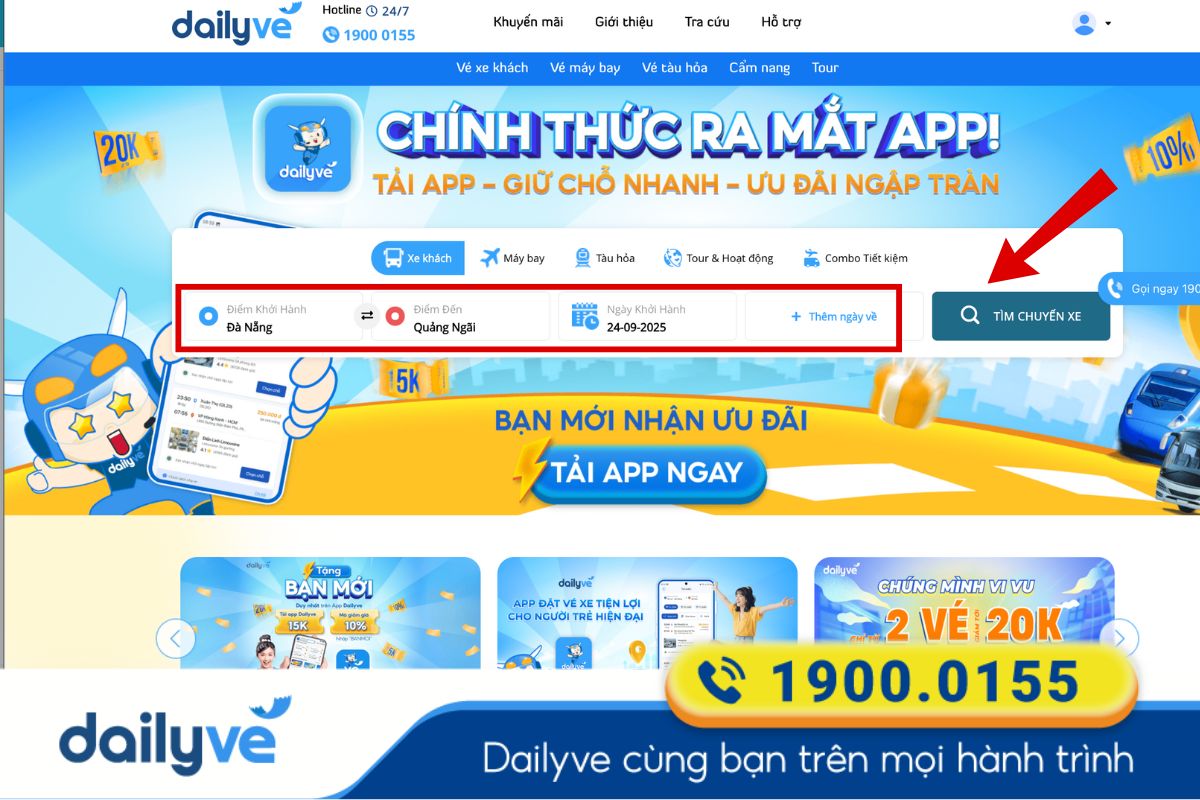 xe khách đà nẵng quảng ngãi