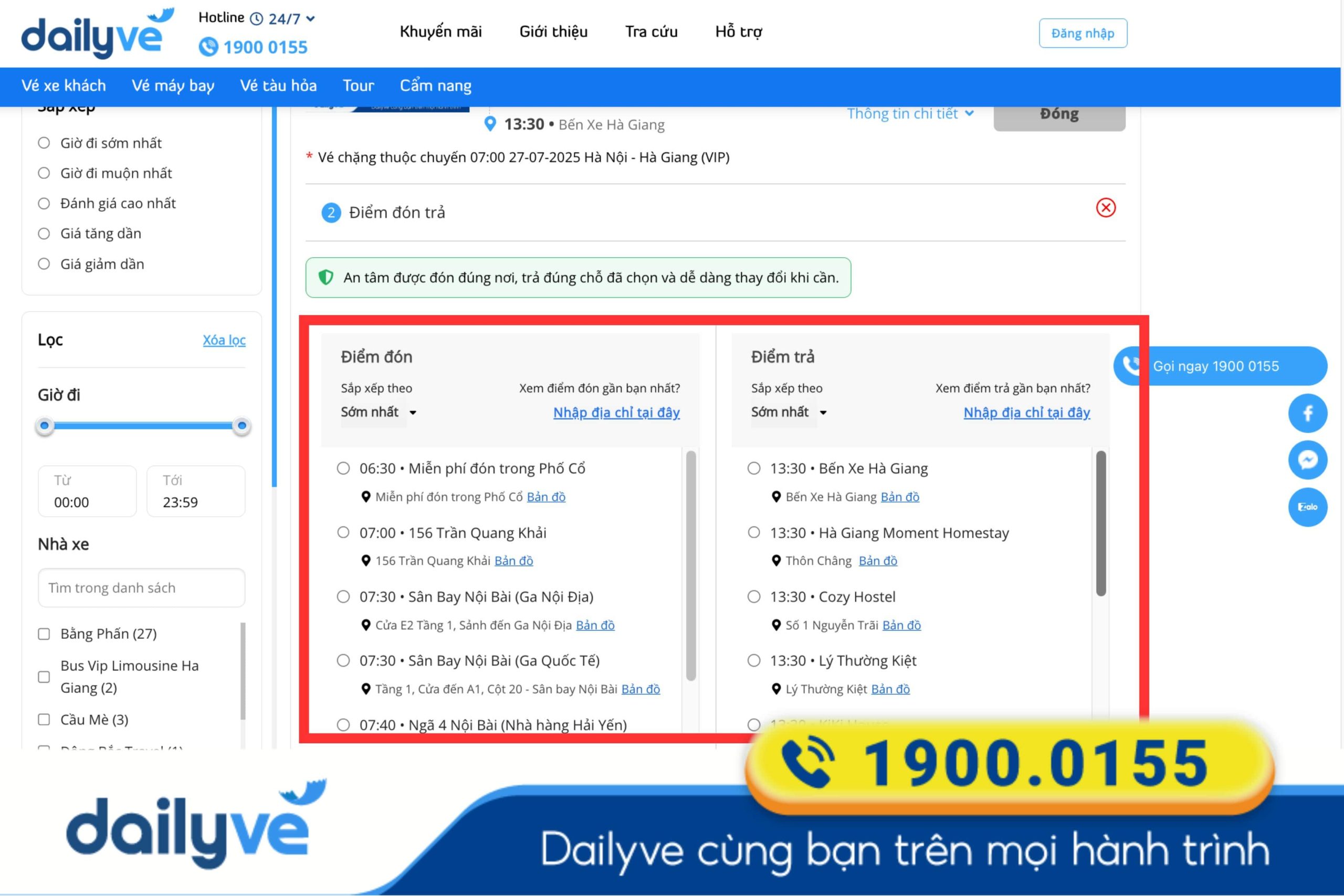 xe hà nội - hà giang