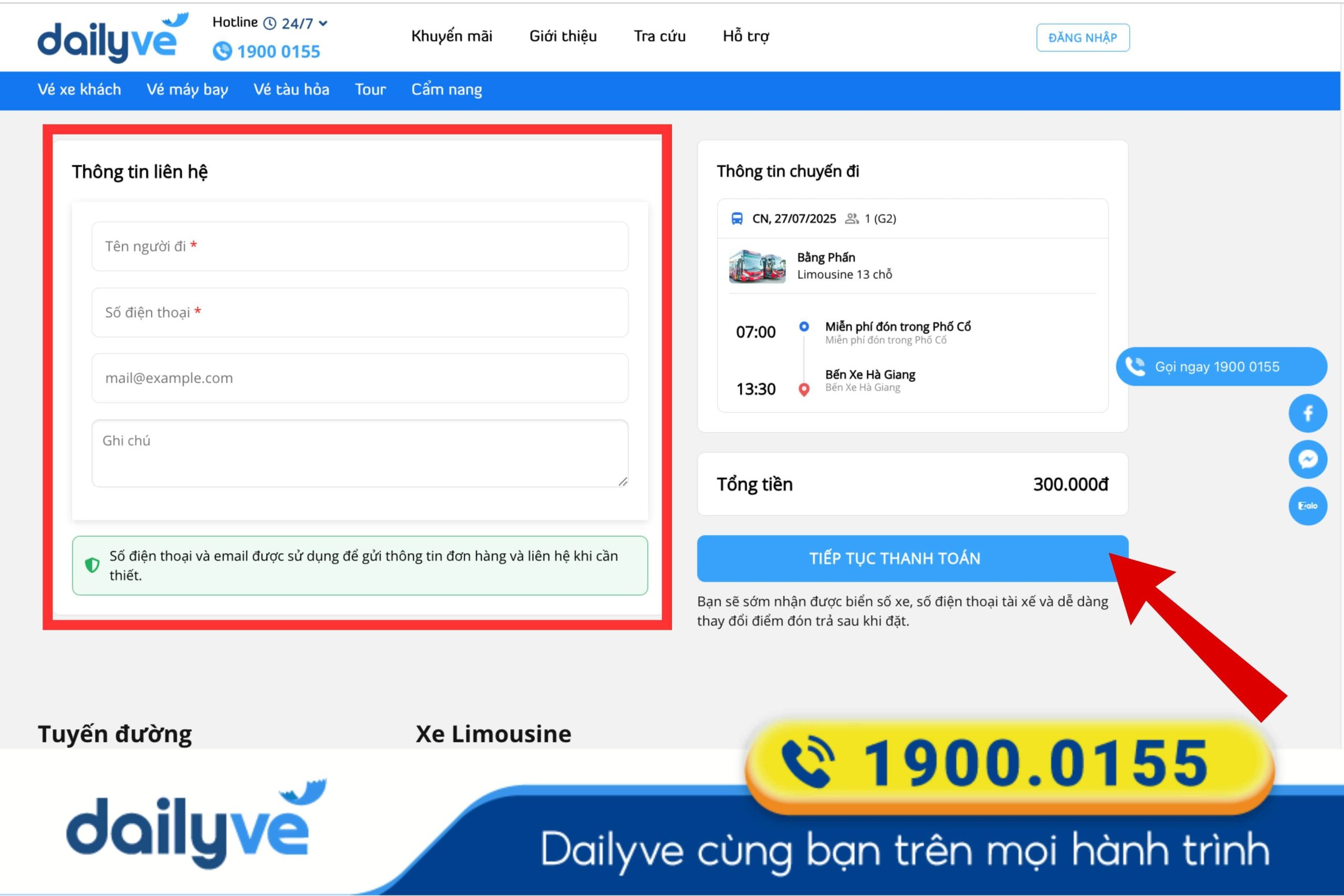xe hà nội - hà giang