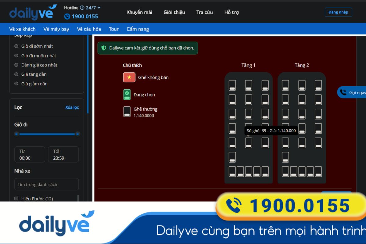 xe sài gòn hà nội
