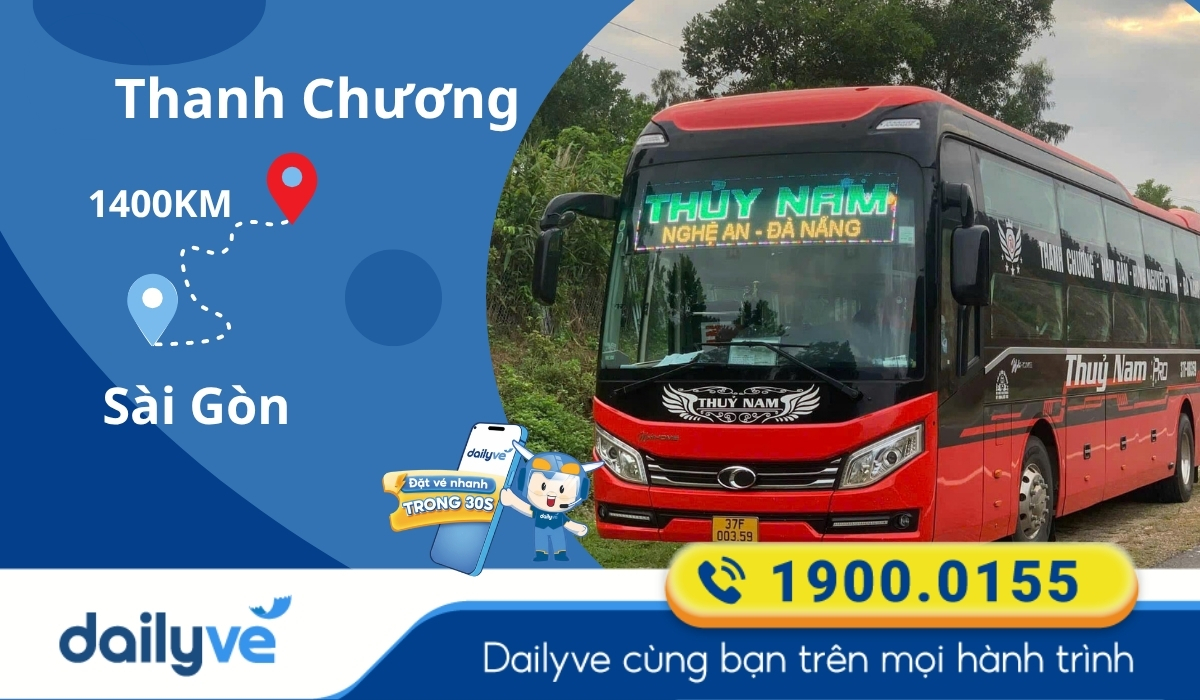 xe thanh chương đi sài gòn