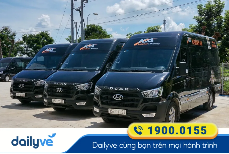 Nhà xe Khánh An Limousine từ Nam Định đi Hà Nội