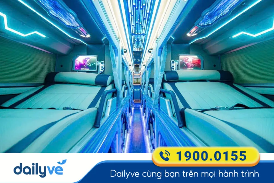 Xe Limousine giường phòng cao cấp