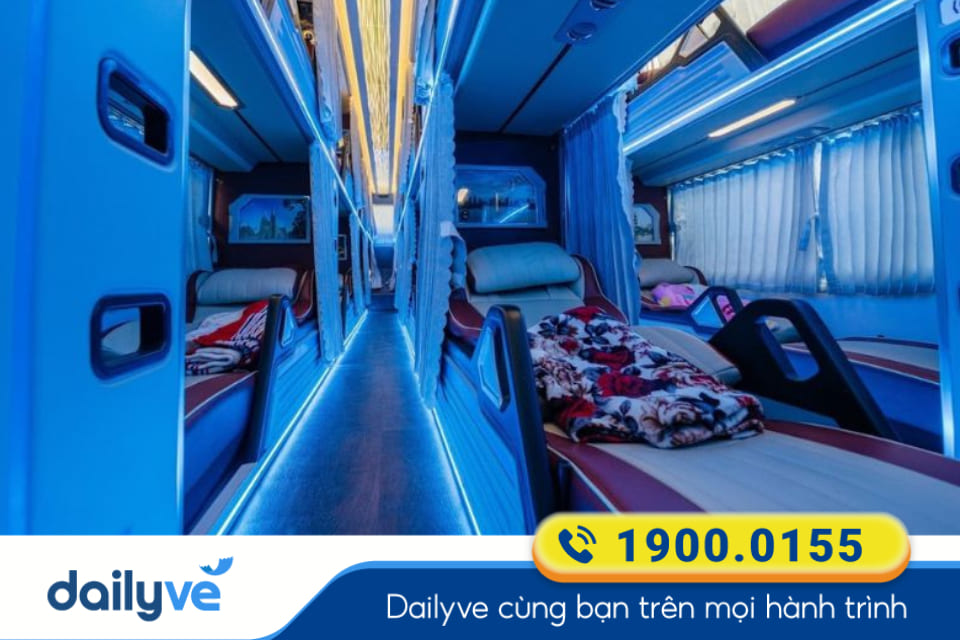 Xe Limousine 34 phòng chạy tuyến Sài Gòn đi Kbang
