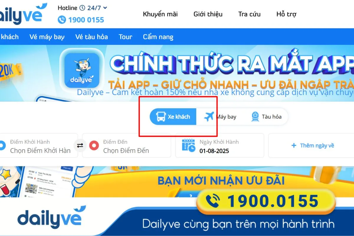 xe móng cái hà nội