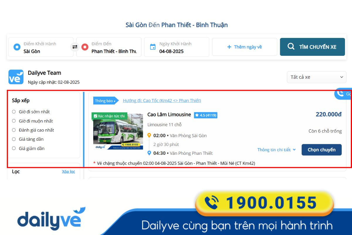 xe sài gòn đà nẵng