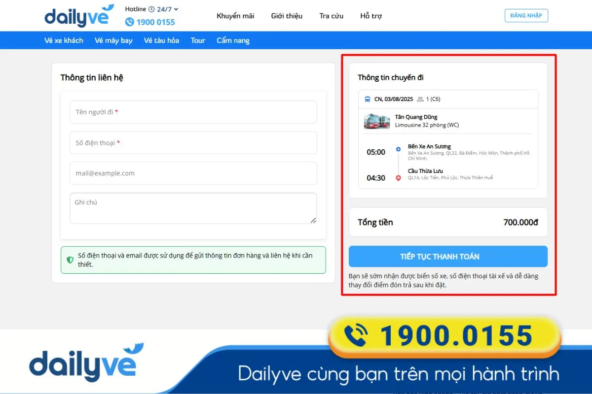 xe sài gòn huế