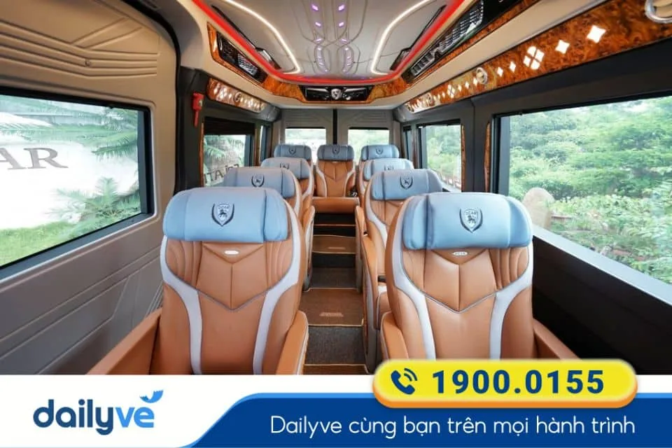 Xe ghế ngồi Limousine 12 chỗ từ Tiền Hải đi Hà Nội