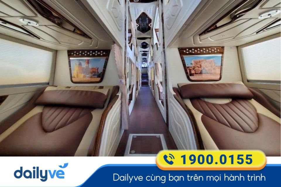Xe giường nằm 20 chỗ thoải mái