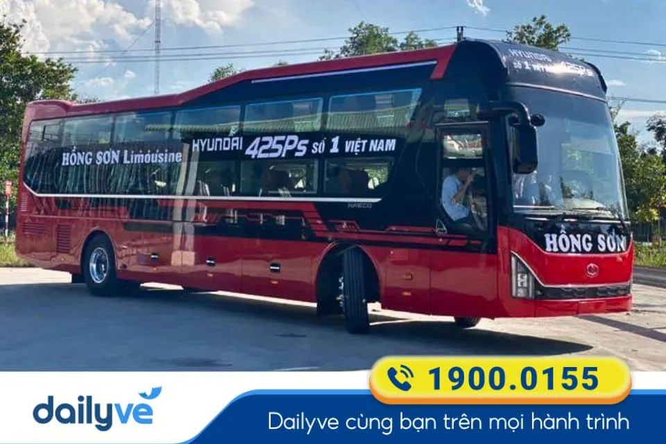 Nhà xe Hồng Sơn (Phú Yên) từ Gia Lai đi Bến xe An Sương