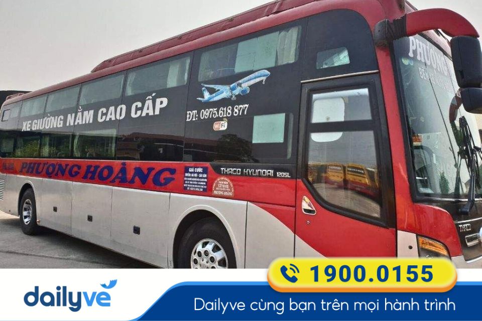 Nhà xe Phượng Hoàng từ Nha Trang đi Huế